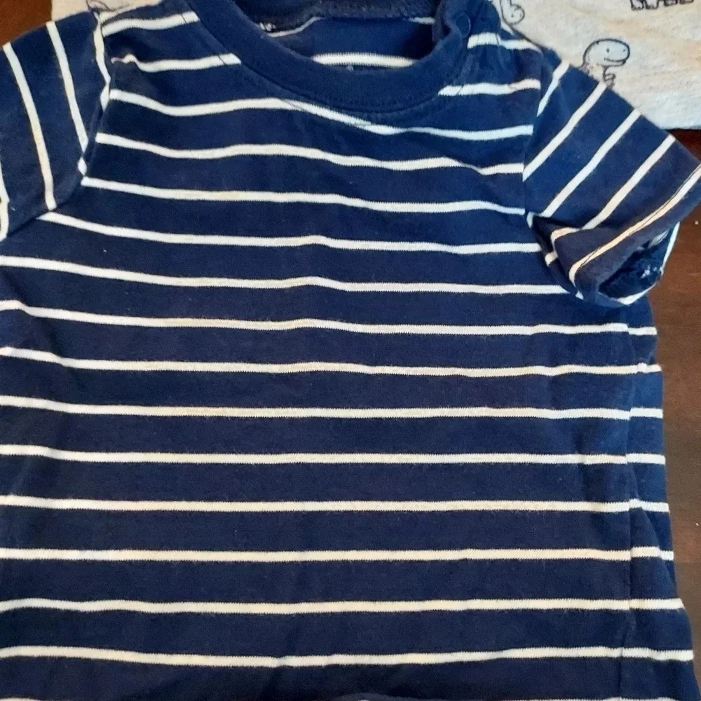 Little Me Size 6M 2 Piece Dino Shortall and Shirt Set